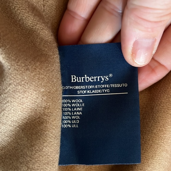 Burberry trench coat with removable wool insert size 44 regular - Picture 5 of 9
